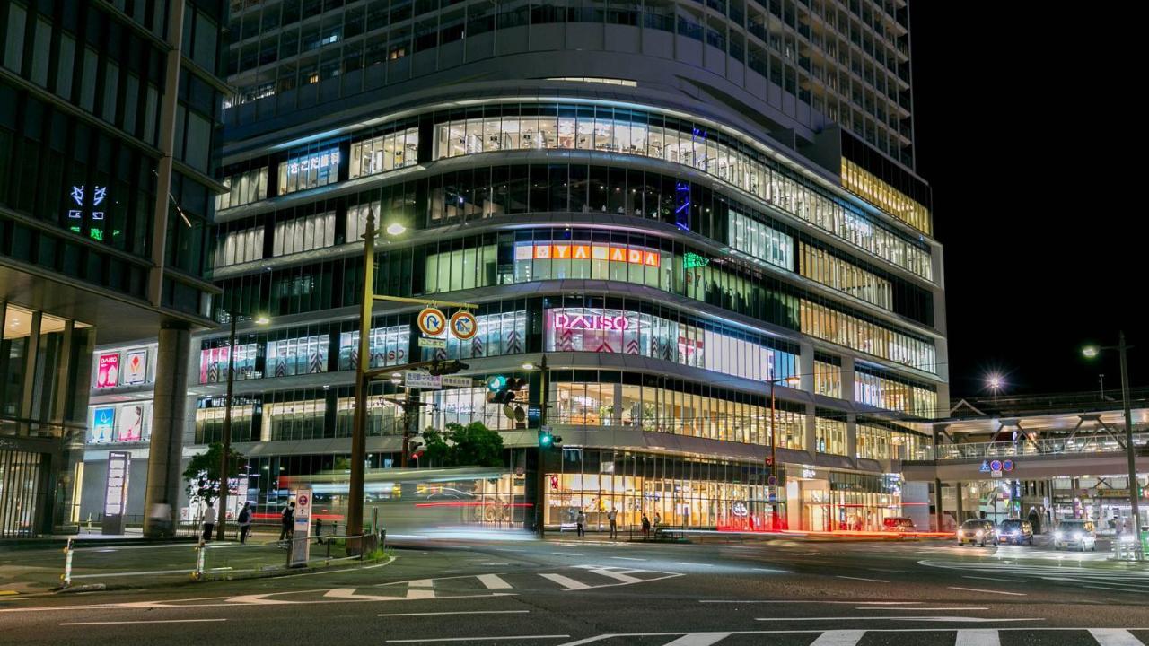 Toyoko Inn Kagoshima Chuo Eki Higashi Guchi Bagian luar foto