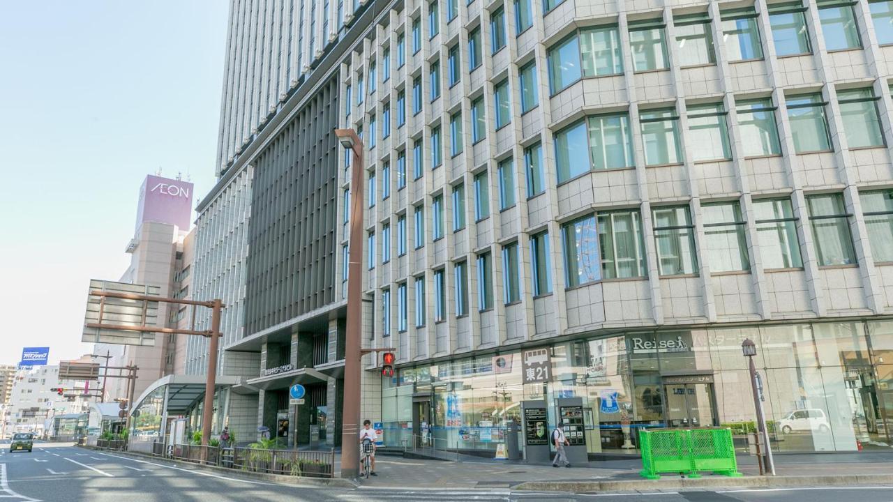 Toyoko Inn Kagoshima Chuo Eki Higashi Guchi Bagian luar foto