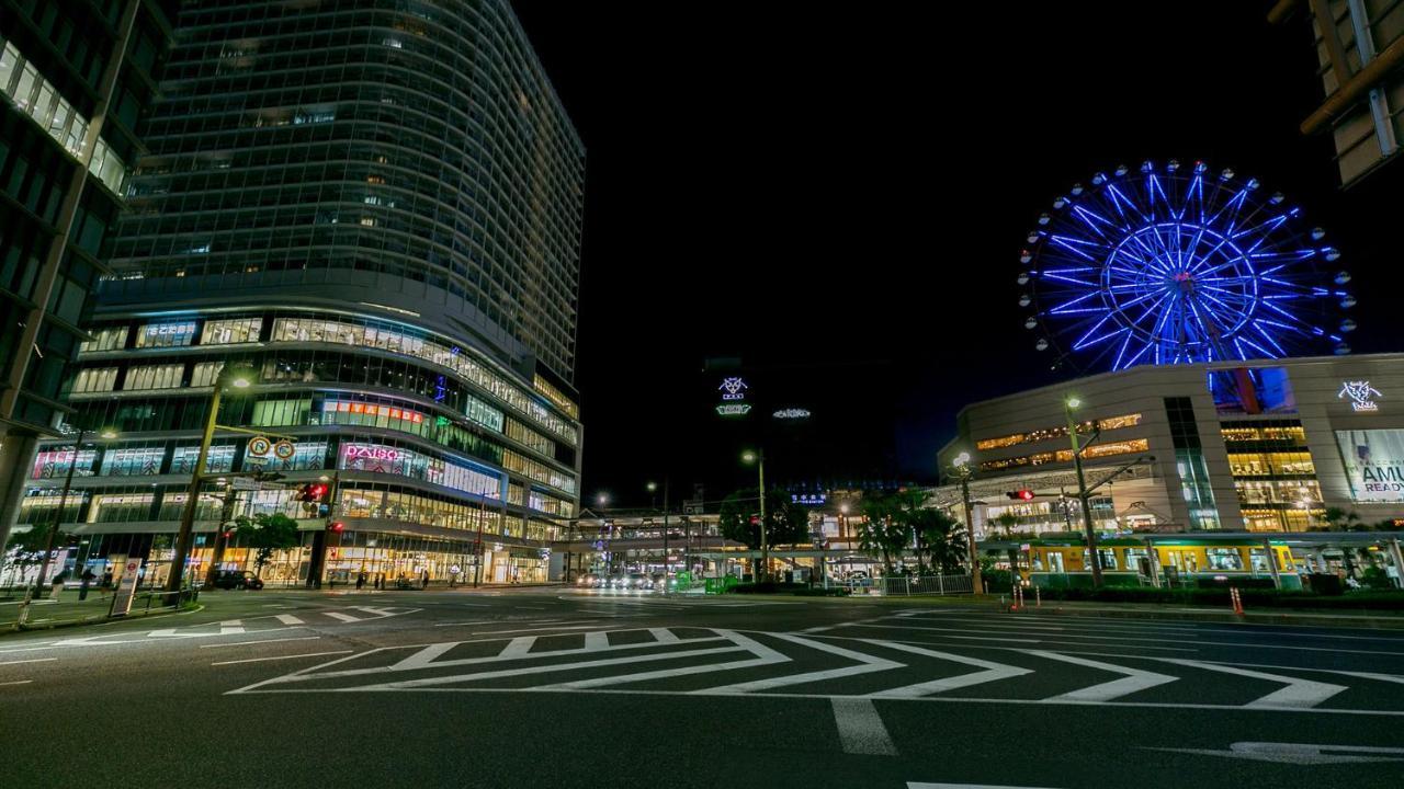 Toyoko Inn Kagoshima Chuo Eki Higashi Guchi Bagian luar foto